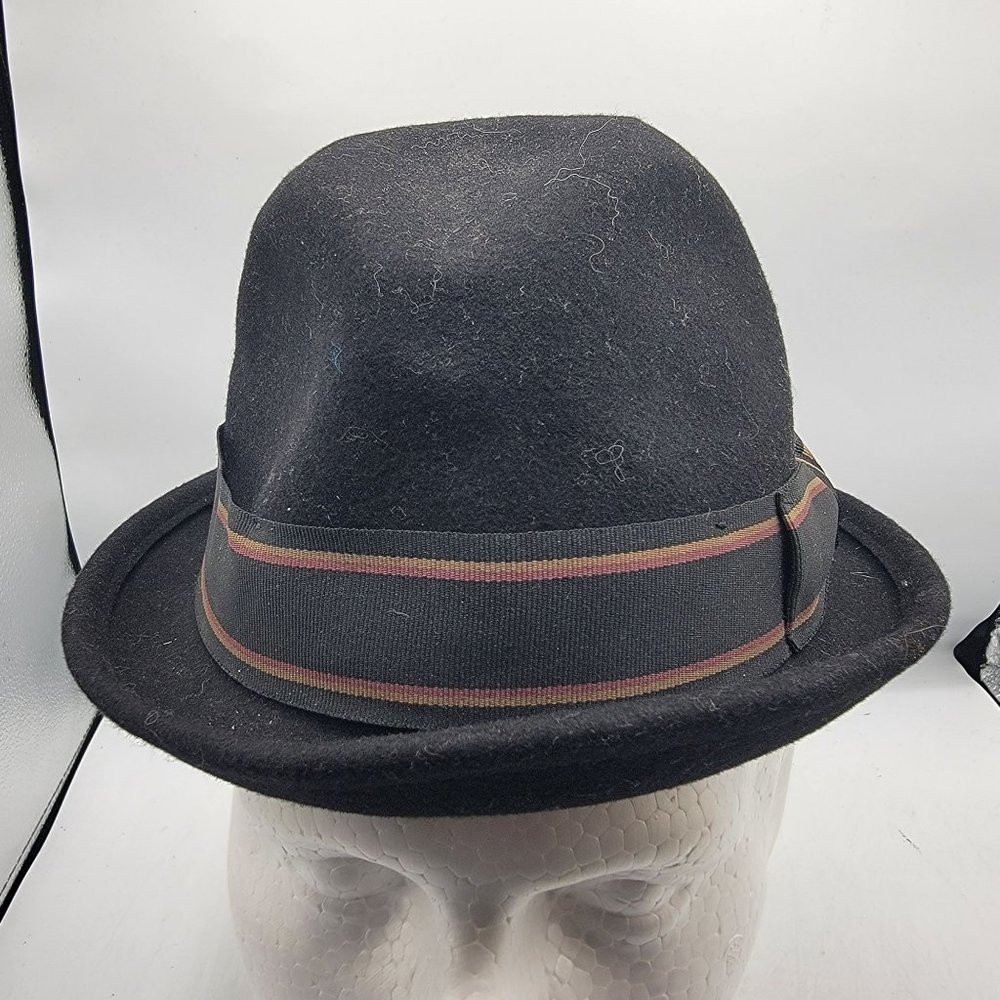 Henschel Hat Medium Fedora Black Cap Hat Adults Fashion With Bow
